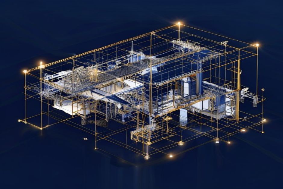 BIM structural engineering model visualization